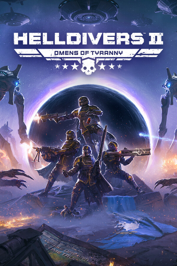 Helldivers 2 cover art