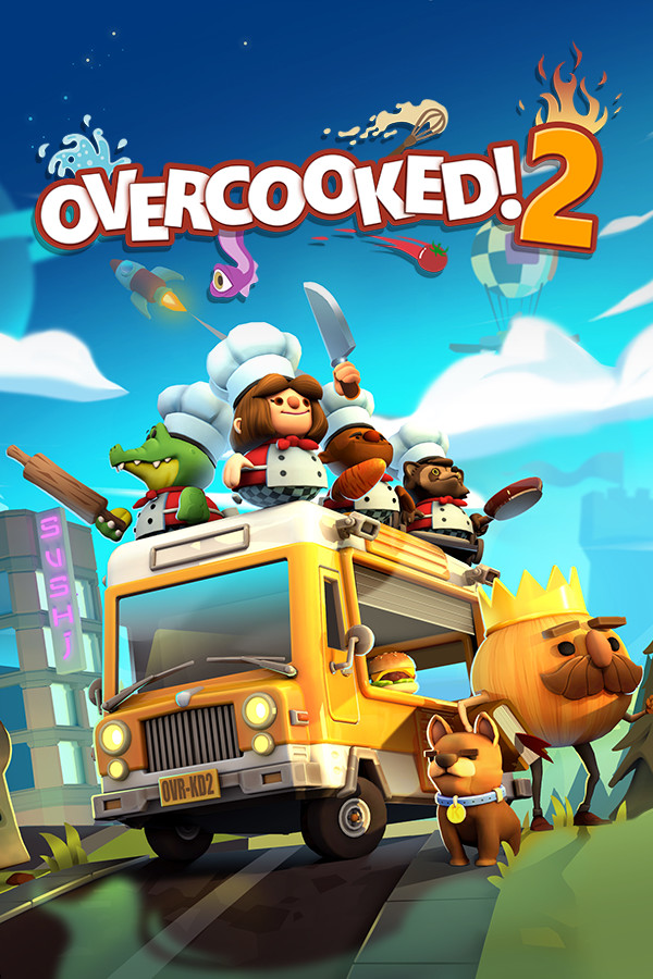 Overcooked! 2 cover art